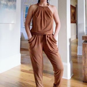 Michael Kors Brown Jumpsuit - XS